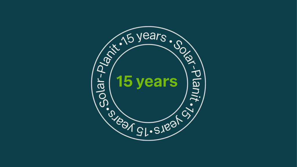 15 years of Solar-Planit